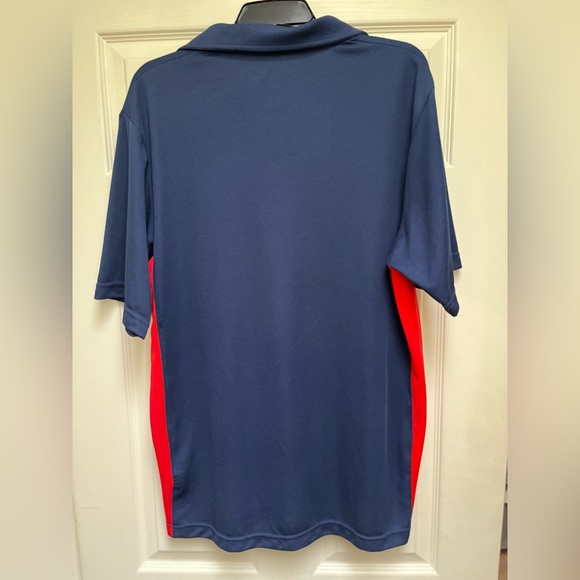 Men’s Boston Red Sox Polo Navy TX3 Cool Shirt with Logo GENUINE MLB Large - Picture 6 of 6